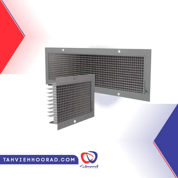 دریچه مشبک دمپر دار