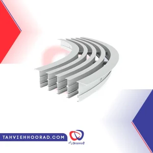 دریچه اسلوت قوس دار