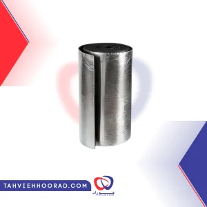 عایق الاستومری با روکش آلومینیوم 230 میکرون ساده