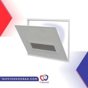 درب بازدید فن کویل مکش داخل خطی لولایی