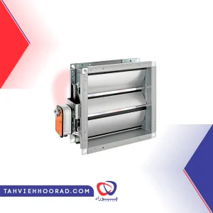 دمپر پره دوبل 7_8 واشر سیلیکونی