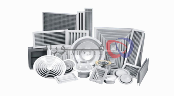 انواع دریچه هوا فن کویل